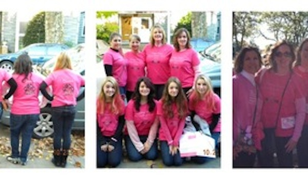 Queens Pink Panthers   Making Strides T-Shirt Photo
